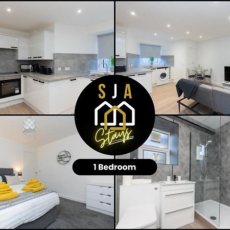 Central City Stay - Sja Stays - 1 Bed Apartment Aberdeen Dış mekan fotoğraf