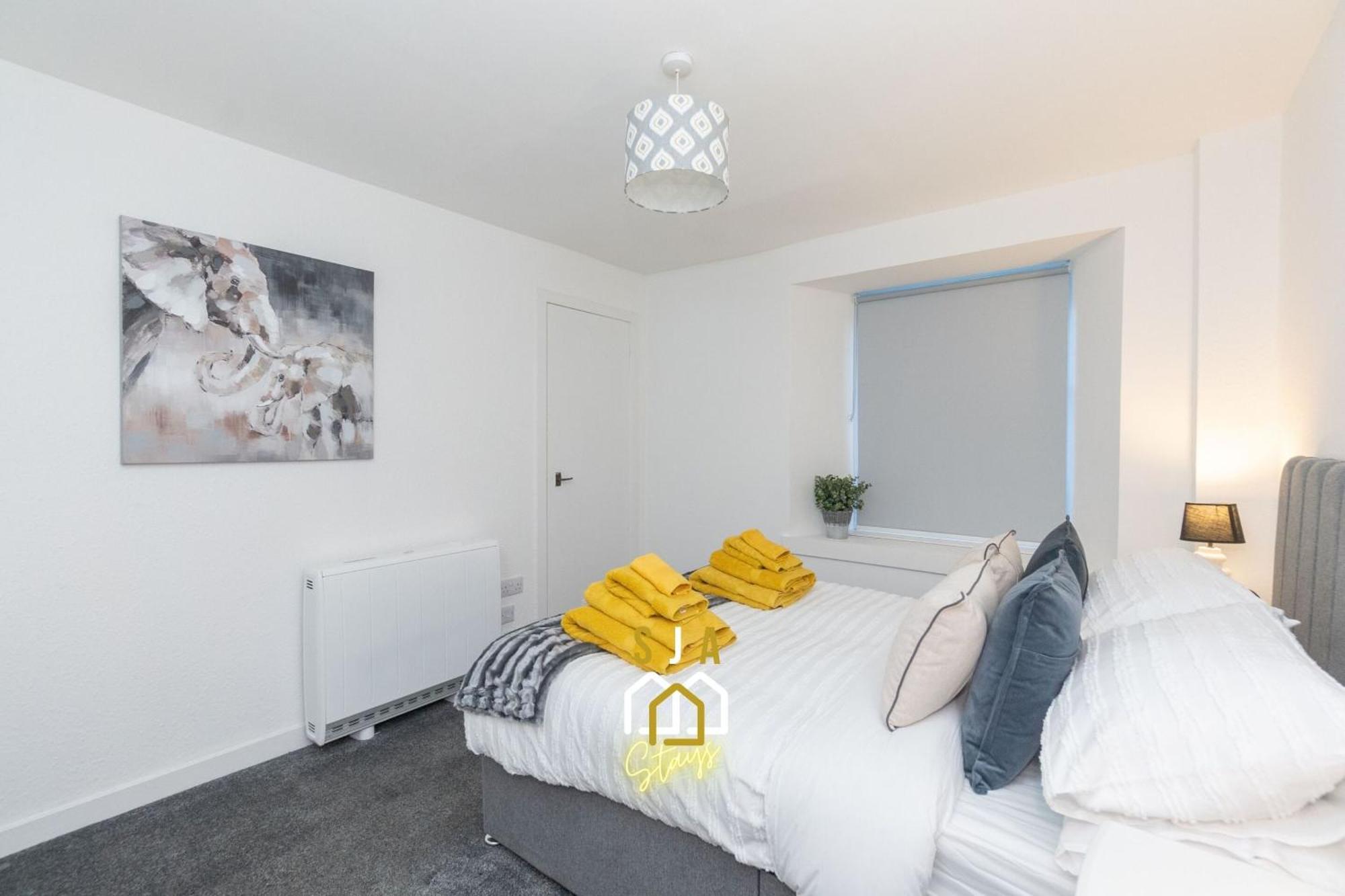 Central City Stay - Sja Stays - 1 Bed Apartment Aberdeen Dış mekan fotoğraf