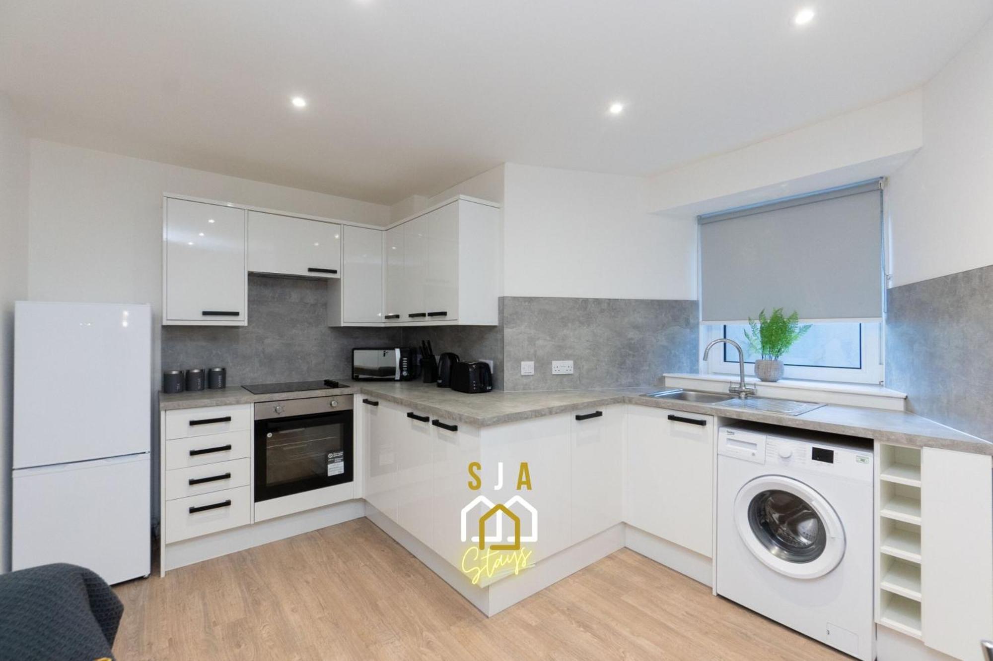 Central City Stay - Sja Stays - 1 Bed Apartment Aberdeen Dış mekan fotoğraf