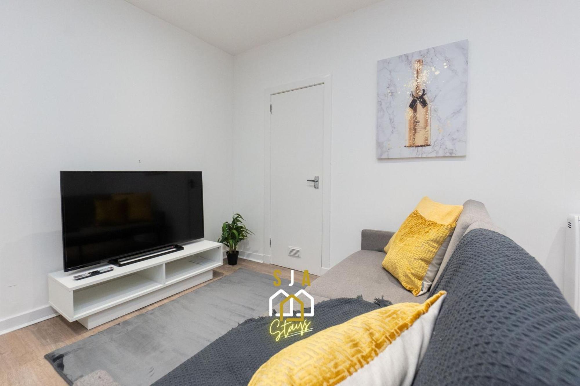 Central City Stay - Sja Stays - 1 Bed Apartment Aberdeen Dış mekan fotoğraf